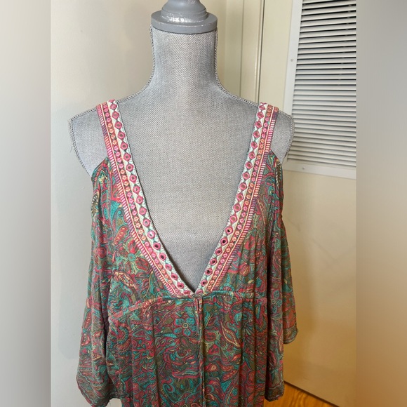 Boho maxi dress size s - Picture 6 of 9